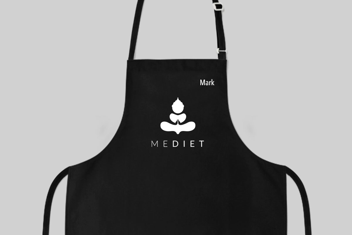 MeDiet Custom Branded Apron