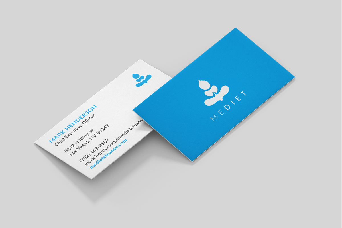 MeDiet Business Cards