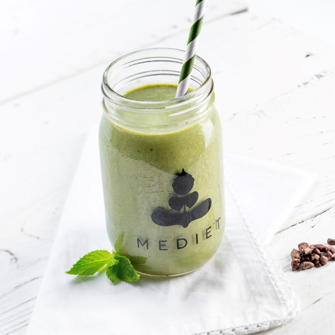 MeDiet Jar With Green Smoothie